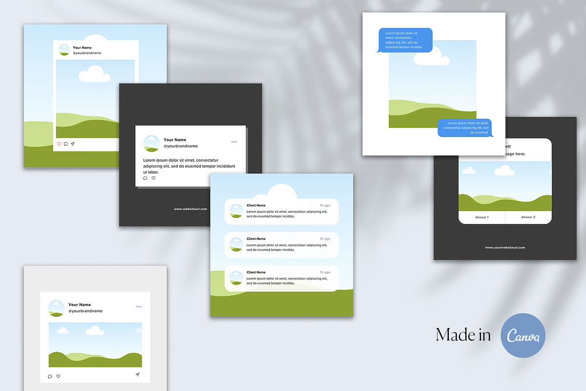 Trending Social Media Canva Templates
