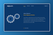 IT-Security Landing page, a Landing Page Template by zeeshanriaz55 (Thumbnail 3 of 7)