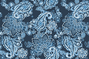 3 Paisley Floral Patterns