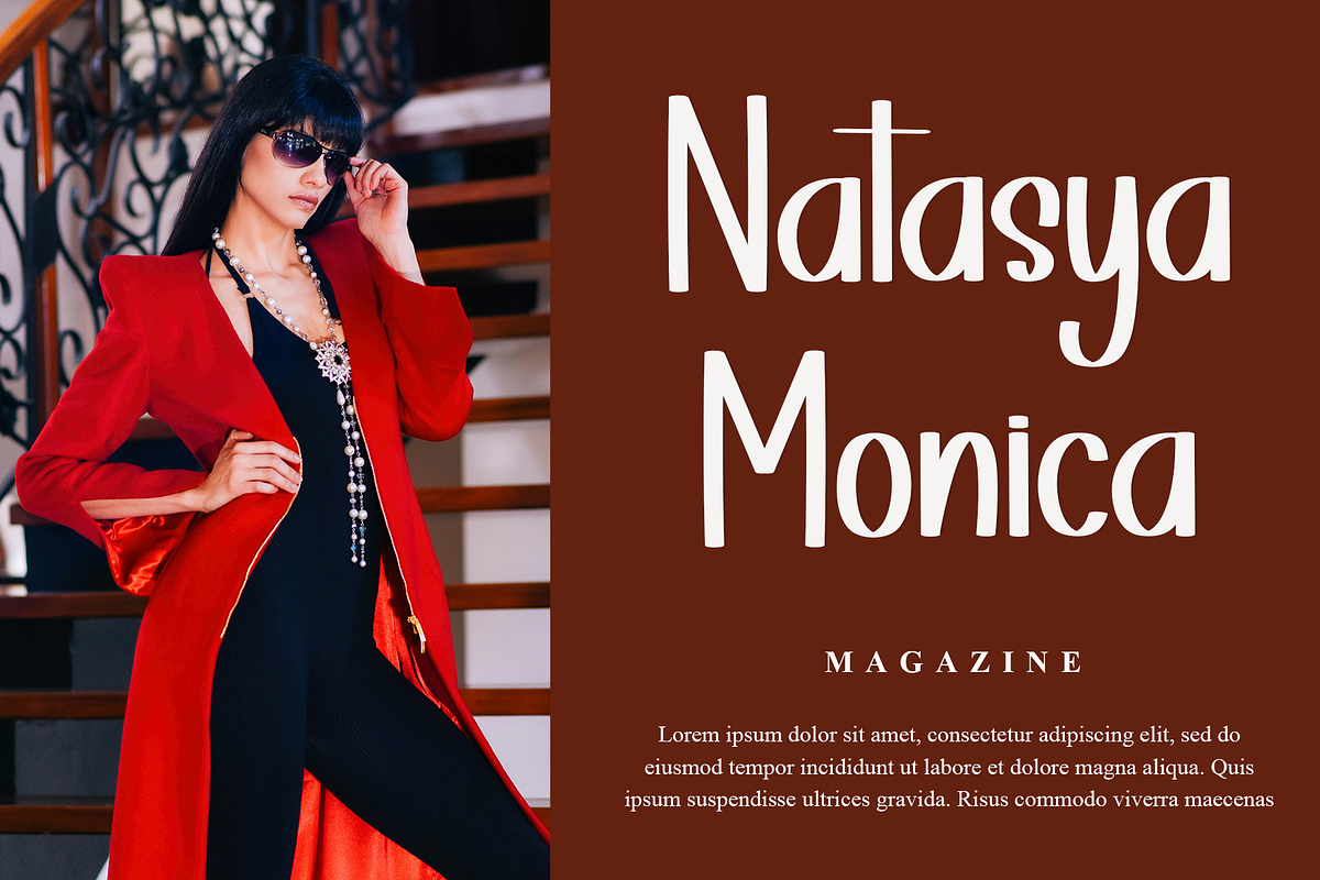 Modern Homestay, a Sans Serif Font by InermediaSTUDIO (Photo 2 of 8)