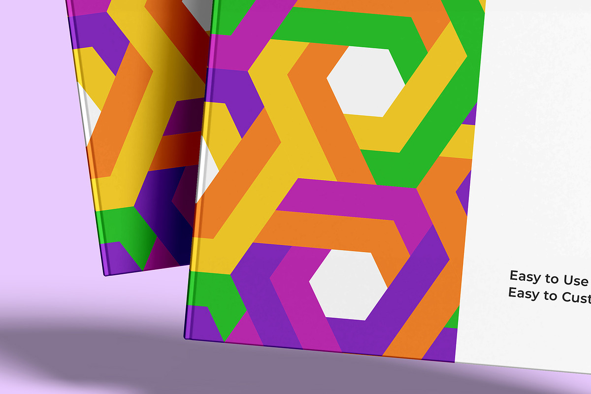 US Letter Hardcover Book Mockup, a Books & Magazine Mockup by Illusiongraphic (Photo 18 of 29)