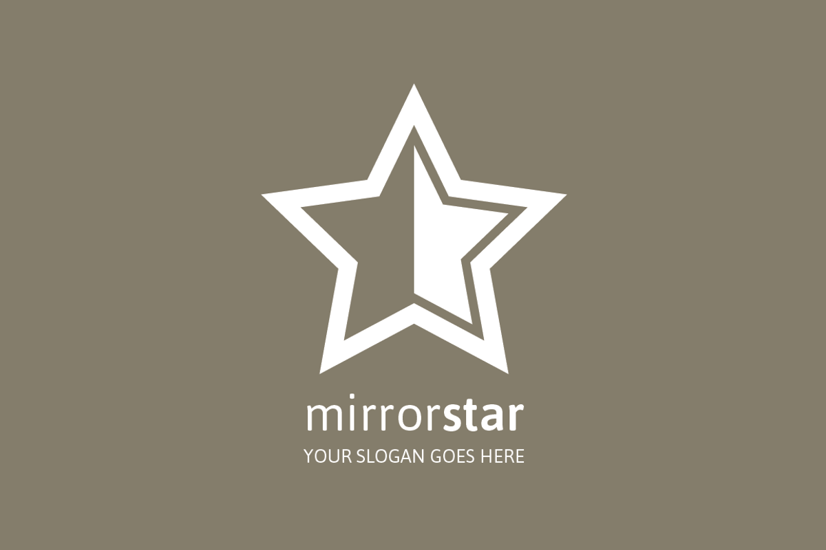 Mirror Star Logo, a Branding & Logo Template by MLJ studios (Photo 3 of 3)