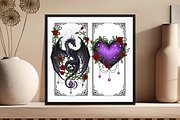 Gothic Dragons, Love Flower PNG, an Icon by DreamCafeArt (Thumbnail 3 of 6)