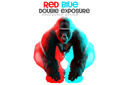Red blue Double exposure Action, an Action Add-On by Ruslan Zelensky (Thumbnail 4 of 5)