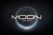 Moon Futuristic Hand, a Sans Serif Font by DonMarciano (Thumbnail 1 of 5)