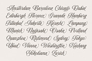 Baliglad – Stylish Calligraphy Font, a Script Font by Honestype (Thumbnail 10 of 12)