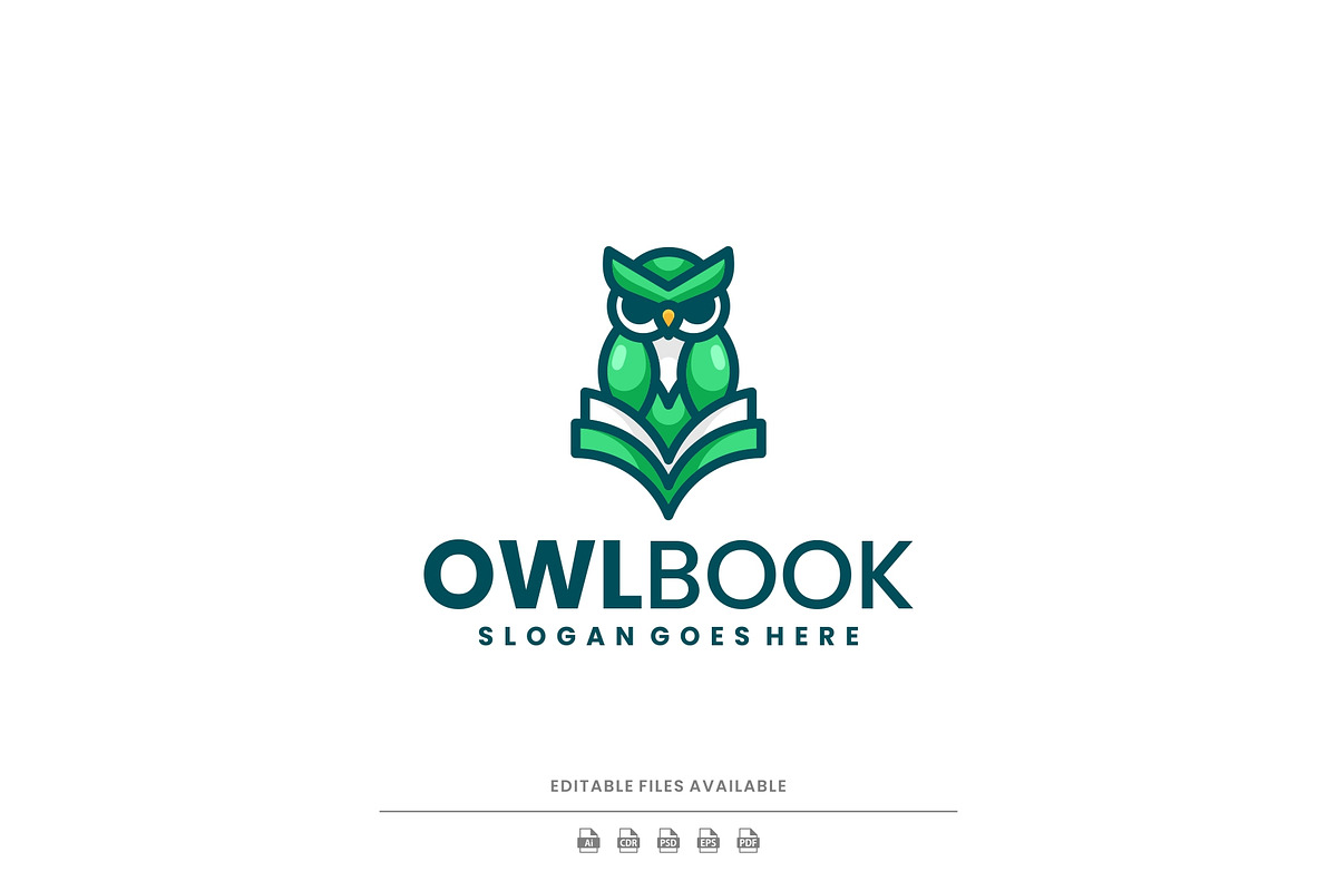 Mascot Owl Book Logo Design, a Branding & Logo Template by Artnivora.Std (Photo 1 of 4)