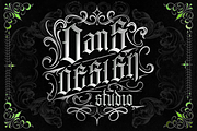 SERVETUS BLACKLETTER presale, a Blackletter Font by dansdesign (Thumbnail 3 of 8)