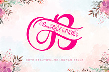 Beautiful Mother Monogram