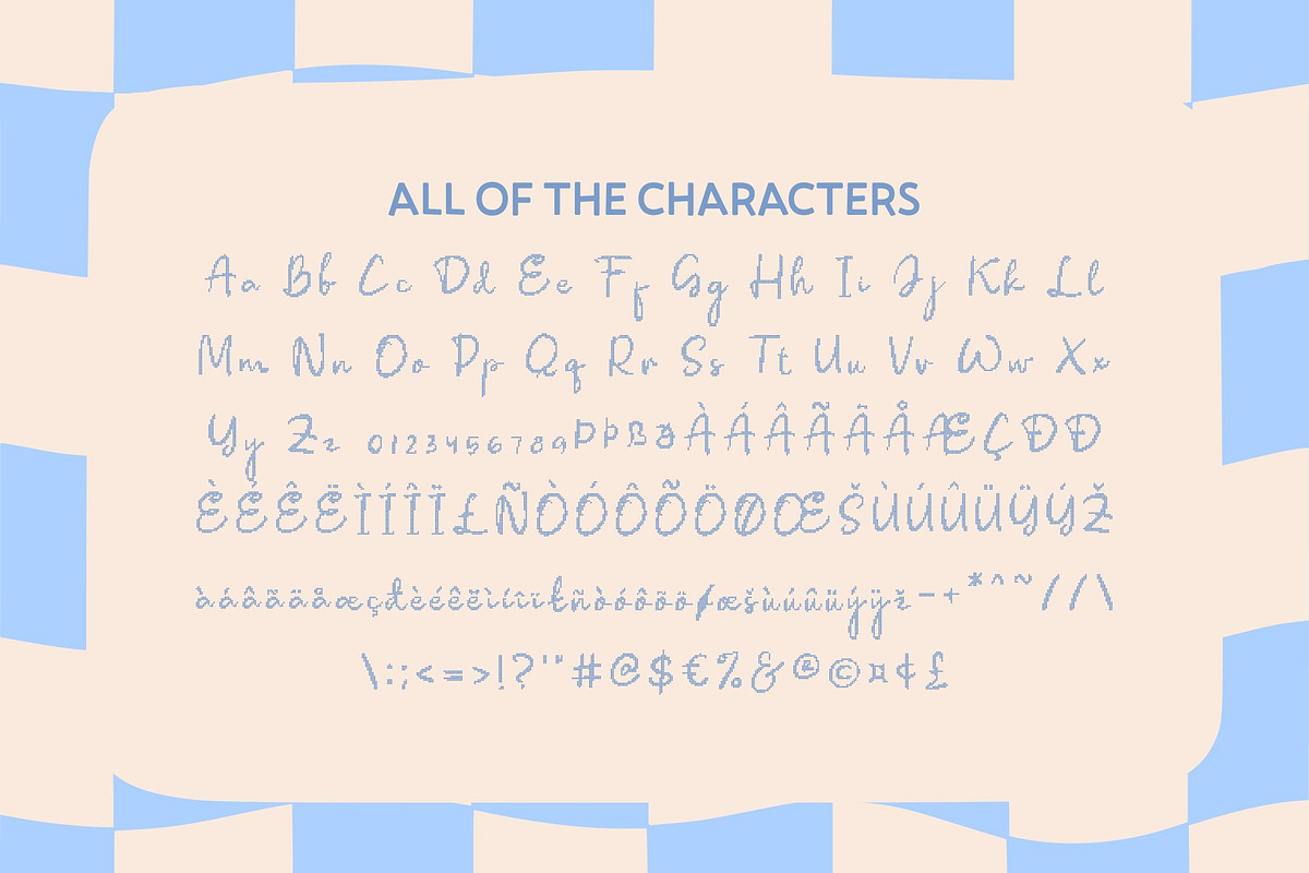 CS Soraya Disco, a Script Font by Craft Supply Co. (Photo 8 of 8)