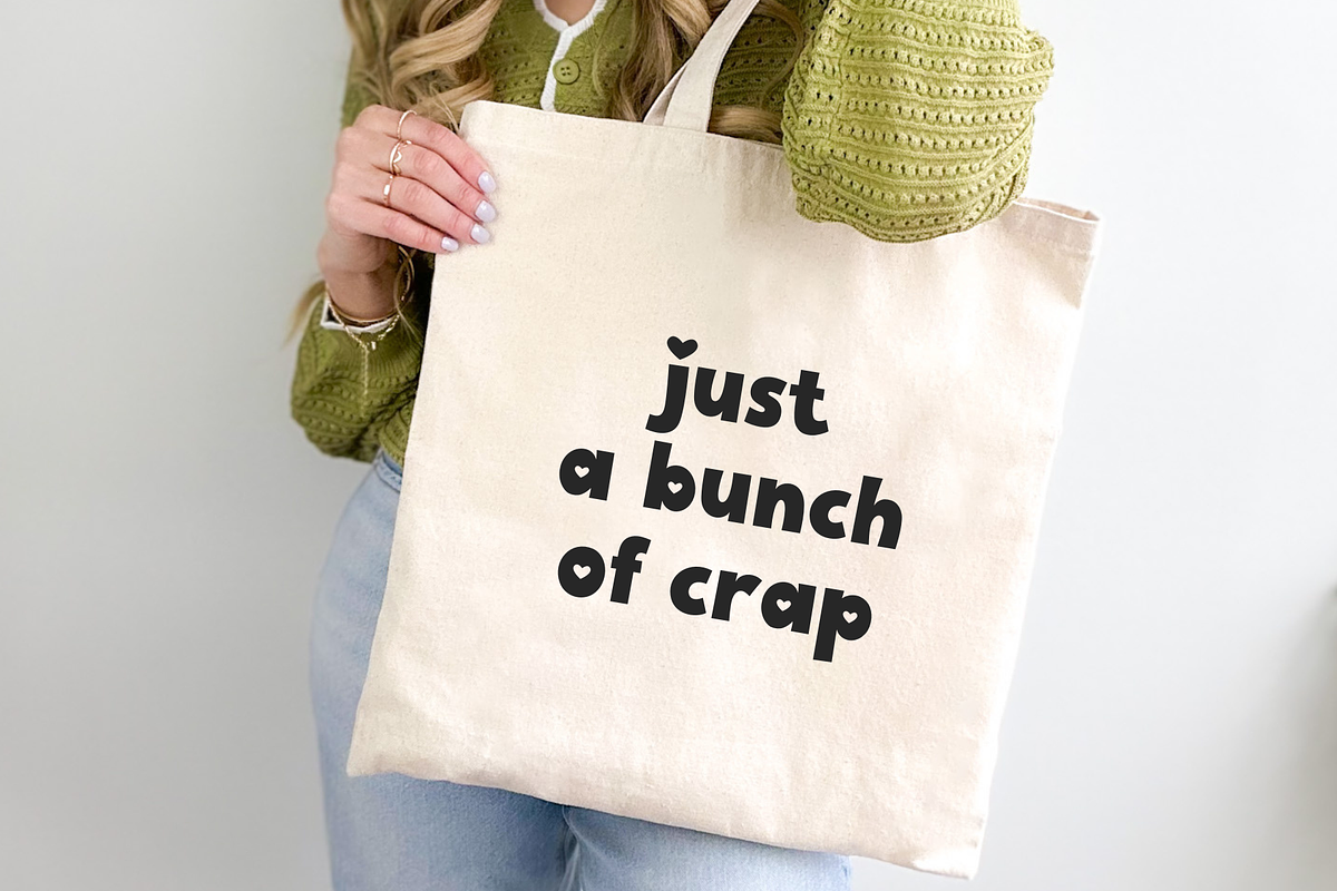 Silly Love Cute Heart Font, a Sans Serif Font by Sofia Skoog (Photo 8 of 11)