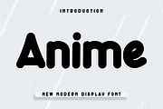 Anime, a Script Font by InermediaSTUDIO (Thumbnail 1 of 8)