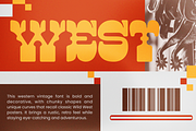 Gaider - Western Vintage Typeface, a Serif Font by MaikoHatta (Thumbnail 2 of 8)