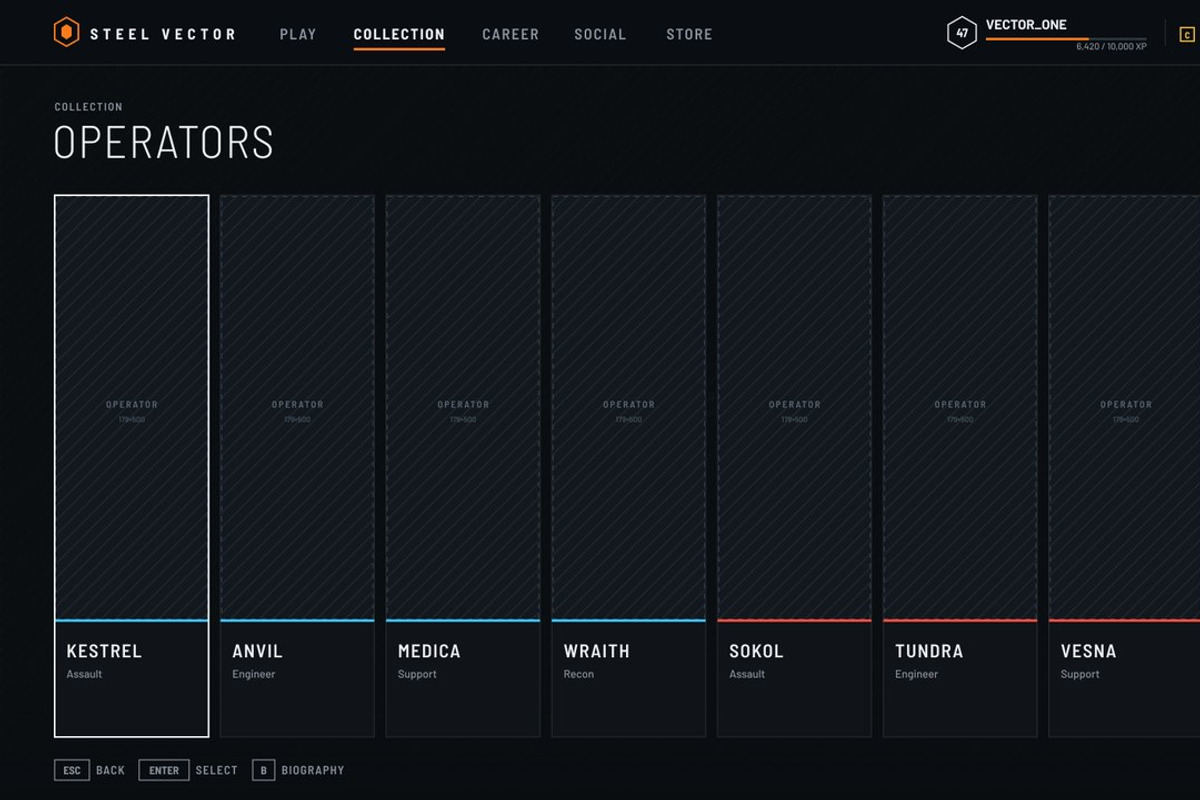 Military FPS Game 100 Screens, an UI Kit Template by pawellpi (Photo 75 of 116)