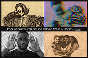 12 Photo Effect Templates, a Brushes & More by iDoodle Studio (Thumbnail 5 of 6)
