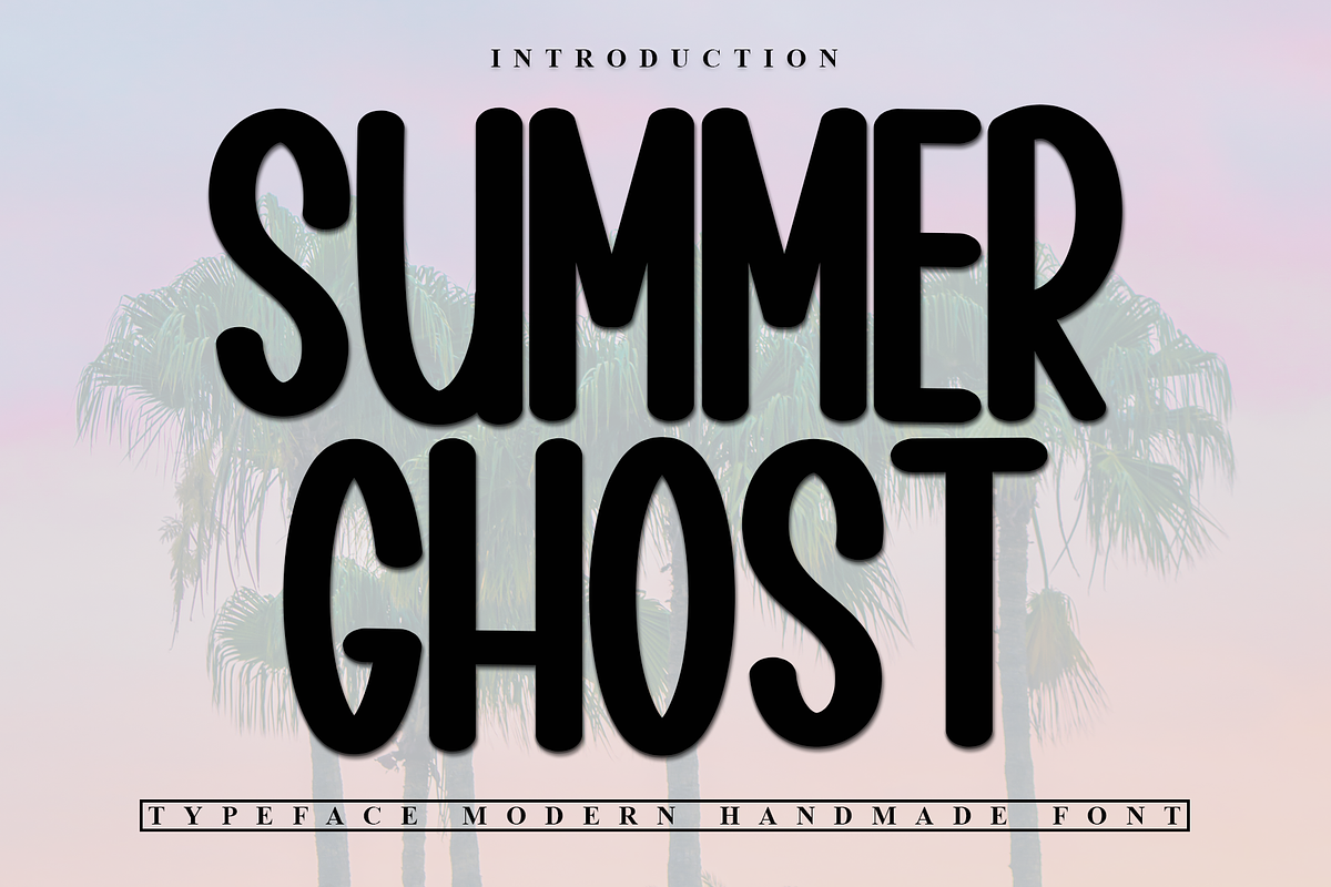 Summer Ghost, a Serif Font by InermediaSTUDIO (Photo 1 of 7)