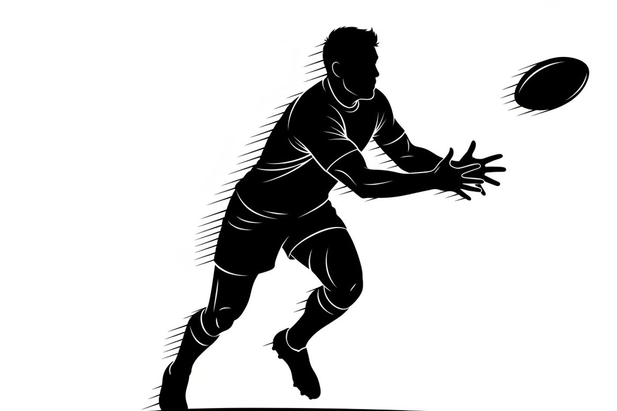 Rugby Player Silhouette Pack, an Illustration by Amazin_art (Photo 30 of 31)