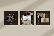 Bohemian Instagram Pack | PS & Canva, a Social Media Template by Visuel Colonie® (Thumbnail 6 of 15)