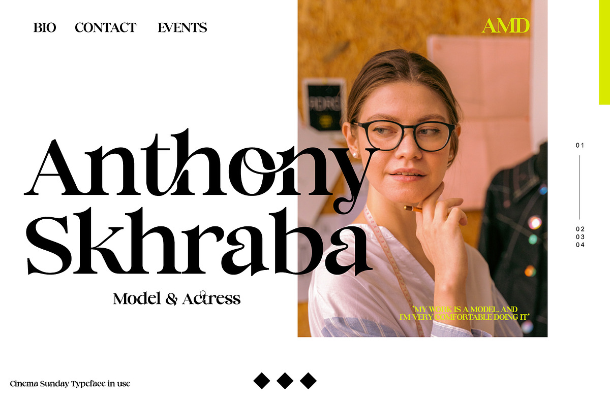 cinema sunday, a Serif Font by INKSUN™ (Photo 5 of 11)
