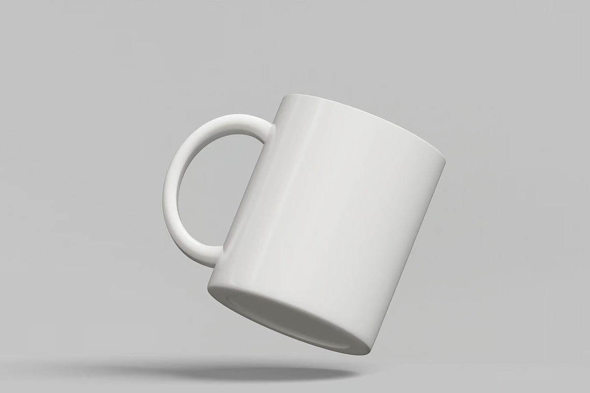 Ceramic Mug Mockup, a Cups & Container Mockup by renderstockmarket (Photo 2 of 4)