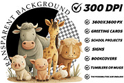 Family Farm animals baby collection, an Illustration by DreamCafeArt (Thumbnail 8 of 8)