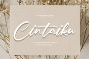 Cintaiku - Handwriting Font, a Handwritten Font by Mayofont (Thumbnail 1 of 9)