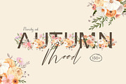 AUTUMN  MOOD  flower collection, a Decorative Illustration by Julia Bogdan (Thumbnail 1 of 6)