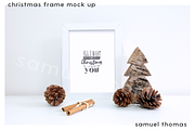 Christmas Frame Mockup, a Print Template by Uncommon Mockups (Thumbnail 2 of 3)