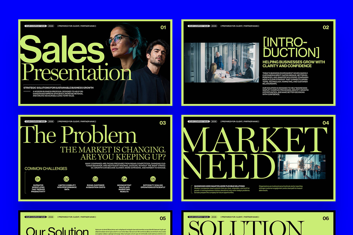 Sales Presentation Template, a Presentation Template by BrandPacks (Photo 7 of 7)