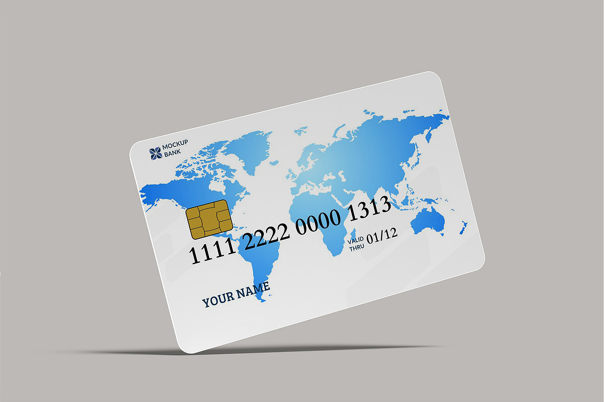 Credit Cards Mockup, a Card Template by rizalamora (Photo 9 of 11)