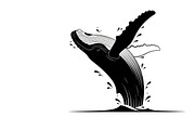 Ocean Marine Animal Silhouette, an Illustration by Amazin_art (Thumbnail 15 of 31)