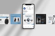 100 Animated Canva Instagram Pack, a Social Media Template by TheBrightGrap (Thumbnail 15 of 21)
