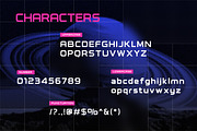 Neutrona Tech Futuristic Font, a Sans Serif Font by Rasio Studio (Thumbnail 2 of 7)