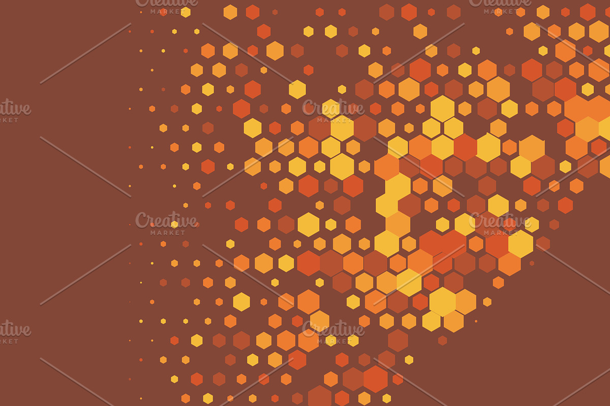Hexagon Versatile Pattern Background, a Pattern Graphic by shahsoft (Photo 2 of 4)