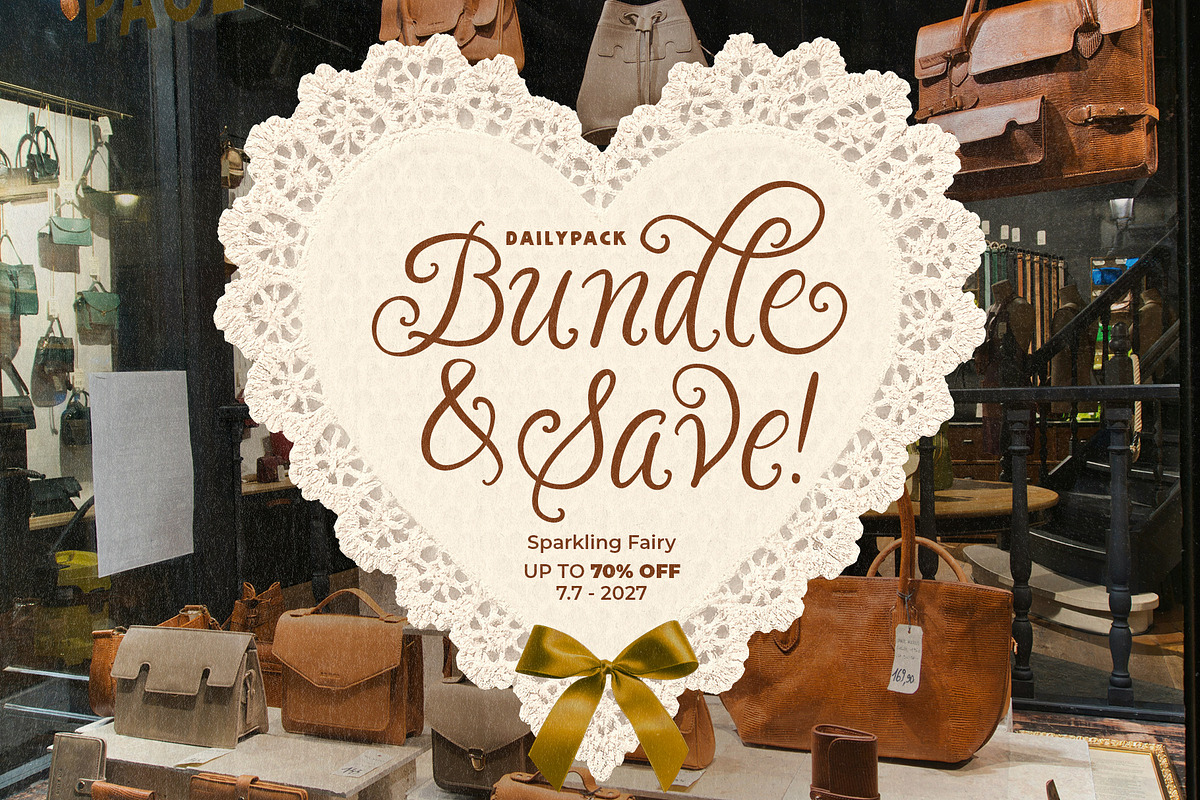 Sparkling Fairy - Whimsical Script, a Script Font by Sarid Ezra (Photo 6 of 11)