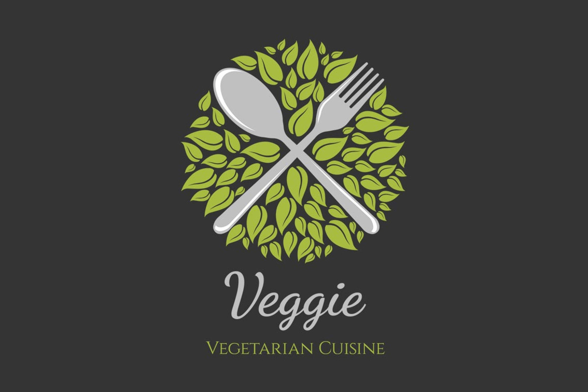 Vegetarian Restaurant Logo, a Branding & Logo Template by 7Theme (Photo 2 of 5)