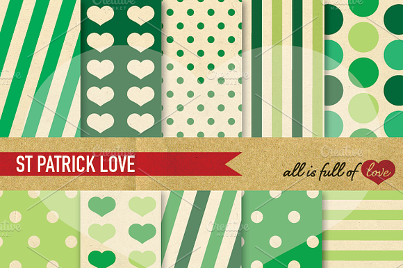 St Patricks Green Scrapbooking preview 2