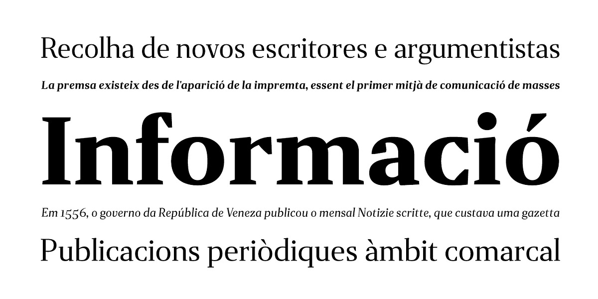 Gazeta, a Serif Font by Vanarchiv (Photo 6 of 7)