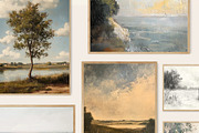 Vintage Landscapes Prints Bundle, a Background Graphic by Artemsky (Thumbnail 3 of 10)