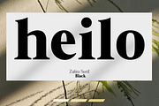 Zafira Serif, a Serif Font by Zafiratype (Thumbnail 14 of 14)