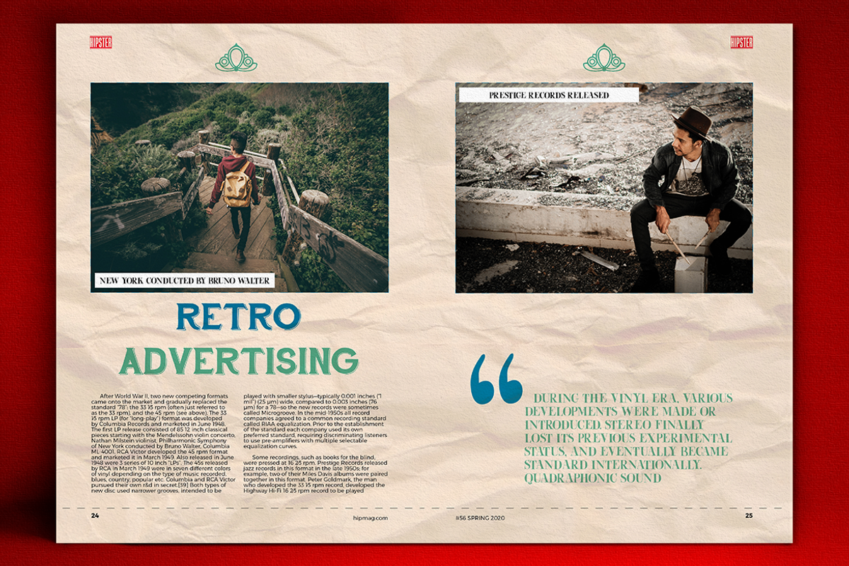 Hipster Magazine, a Magazine Template by Boris Cupac (Photo 13 of 17)