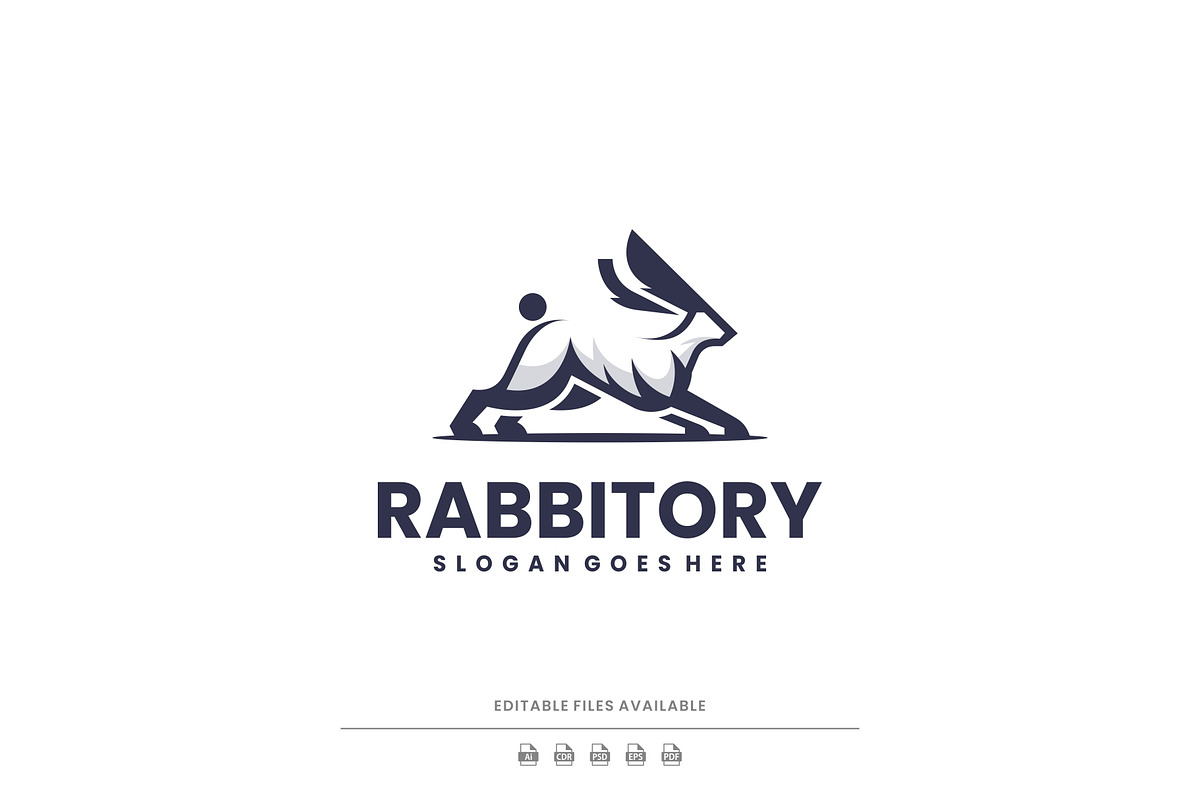 Monoline Rabbit Logo Design, a Branding & Logo Template by Artnivora.Std (Photo 1 of 4)