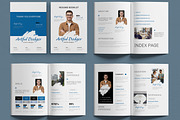 Professional CV Portfolio Layout, a Brochure Template by MightyDesign (Thumbnail 2 of 6)