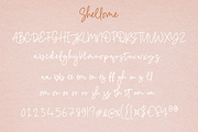 Shellome a handmade font, a Script Font by Quothron (Thumbnail 7 of 7)