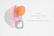 Watercolor & Procreate sets stains, a Texture Illustration by MilanaDesignShop (Thumbnail 5 of 6)