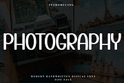 Photography, a Script Font by InermediaSTUDIO (Thumbnail 1 of 8)