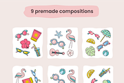 Sunglasses Vector Summer Pack, an Illustration by Castula (Thumbnail 7 of 17)