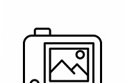 43 Vector Photography Camera Icon, an Outline Icon by adenpinkstore (Thumbnail 17 of 21)