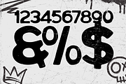 Fledora Dirty – Bold Rounded Grunge, a Sans Serif Font by MaikoHatta (Thumbnail 8 of 8)
