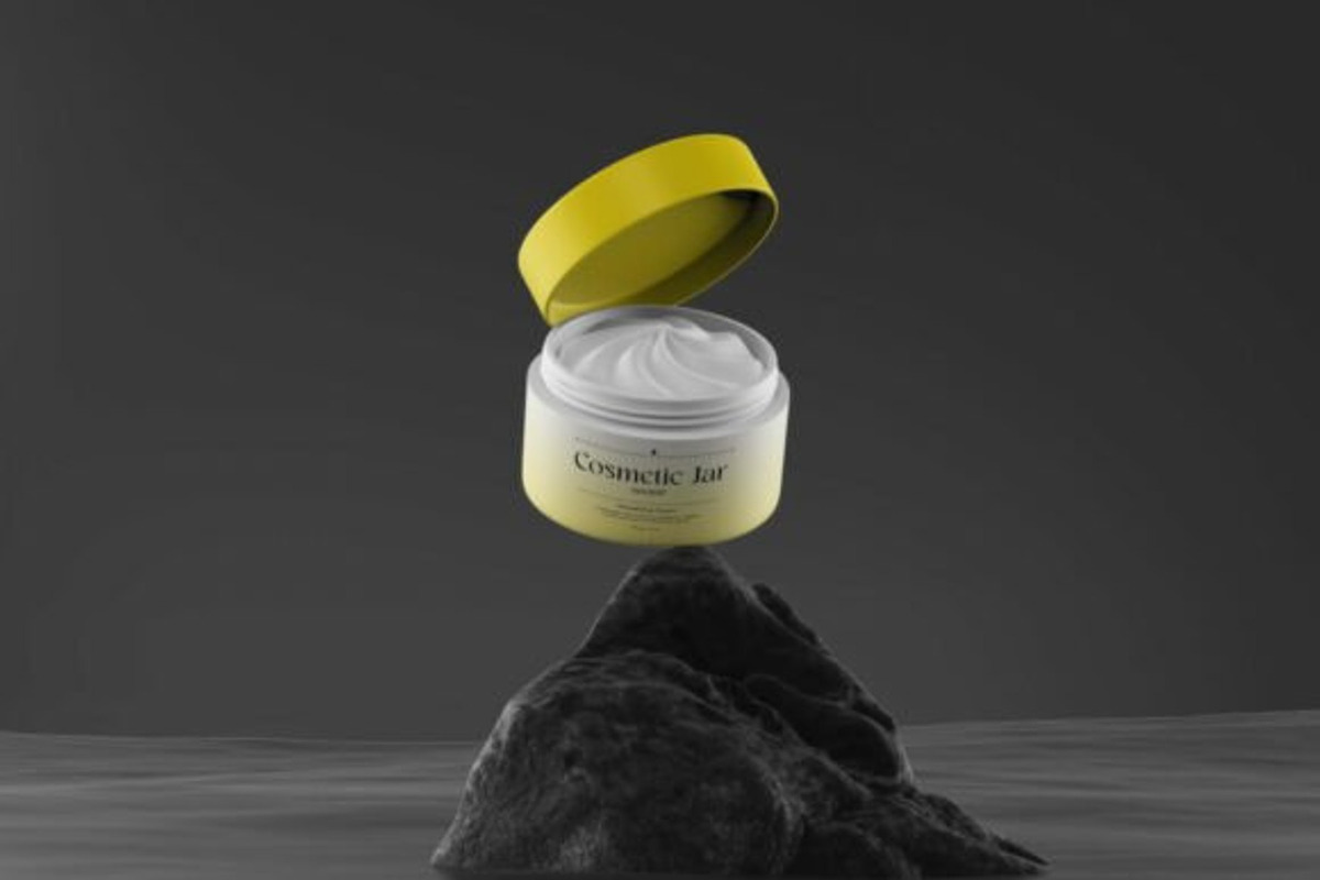 Cosmetic Jar Mockup, a Packaging Mockup by Akrinity Digital (Photo 2 of 4)